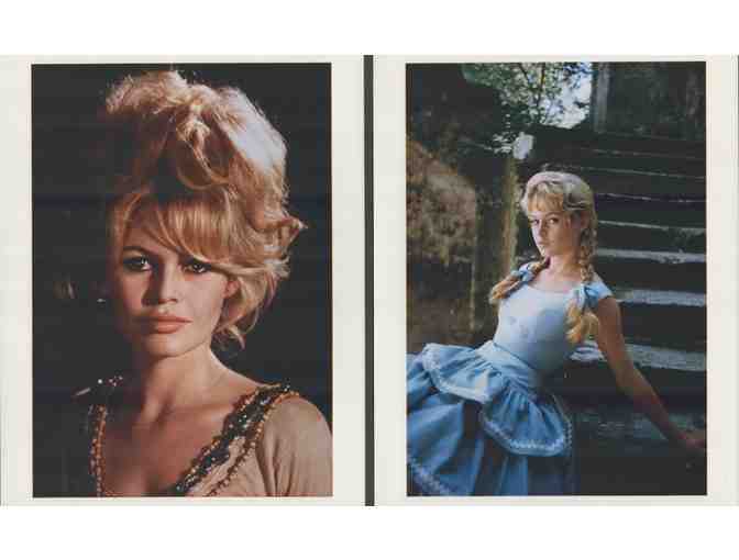 Brigitte Bardot, group of classic celebrity portraits, stills or photos