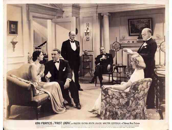 FIRST LADY, 1937, movie stills, Kay Francis, Preston Foster