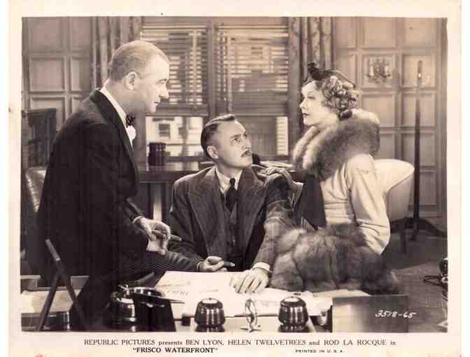 FRISCO WATERFRONT, 1935, movie stills, Ben Lyon, Helen Twelvetrees