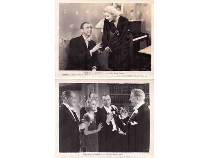 CRIMINAL LAWYER, 1936, movie stills, Lee Tracy, Eduardo Ciannelli