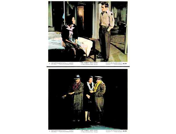 SUBJECT WAS ROSES, 1968, mini lobby cards, Martin Sheen, Patricia Neal