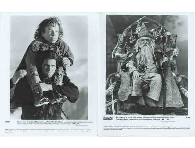 WILLOW, 1988, movie stills, COLLECTORS LOT, Warwick Davis, Val Kilmer