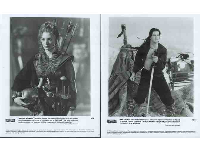 WILLOW, 1988, movie stills, COLLECTORS LOT, Warwick Davis, Val Kilmer