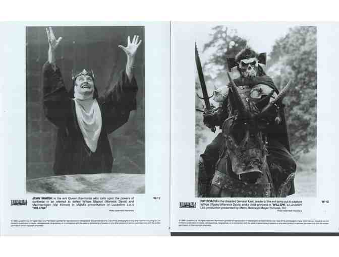 WILLOW, 1988, movie stills, COLLECTORS LOT, Warwick Davis, Val Kilmer