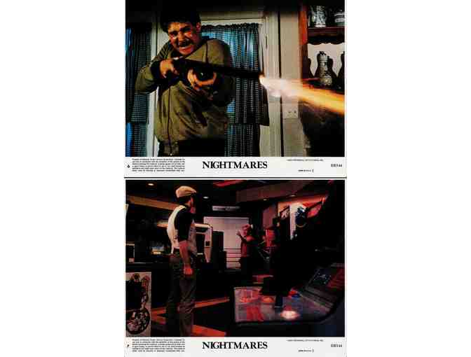 NIGHTMARES, 1983, cards and stills, Emilio Estevez, Lance Henriksen