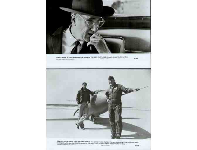 RIGHT STUFF, 1983, movie stills, COLLECTORS LOT, Scott Glenn, Ed Harris