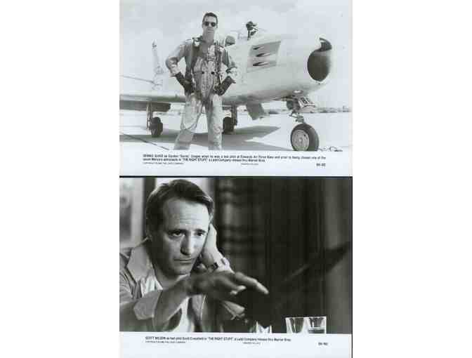 RIGHT STUFF, 1983, movie stills, COLLECTORS LOT, Scott Glenn, Ed Harris