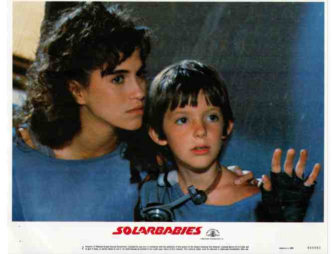 SOLARBABIES, 1986, mini lobby cards, Jason Patric, Lukas Haas