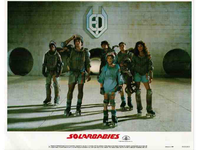 SOLARBABIES, 1986, mini lobby cards, Jason Patric, Lukas Haas