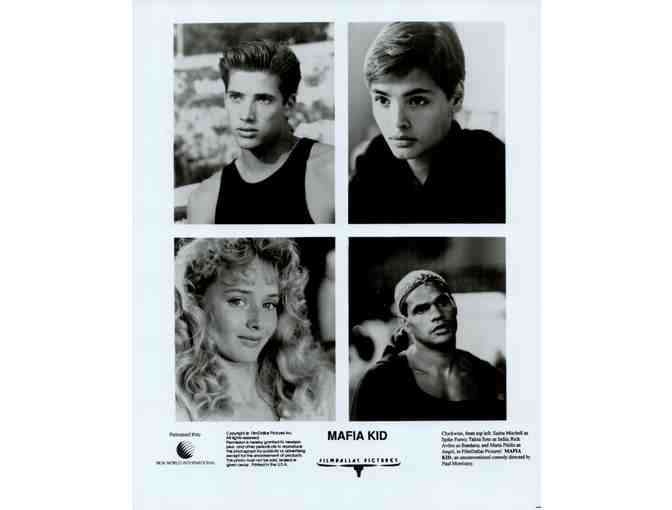 Sasha Mitchell, group of classic celebrity portraits, stills or photos