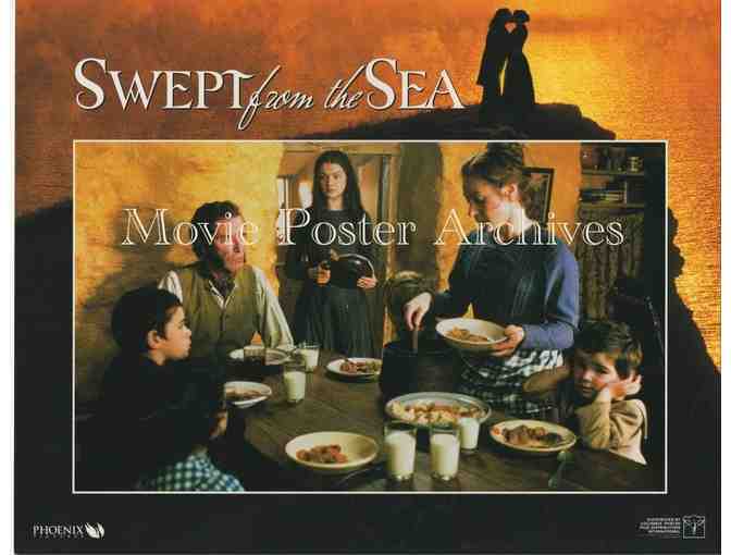 SWEPT FROM THE SEA, 1997, mini lobby cards, Rachel Weisz, Ian McKellen