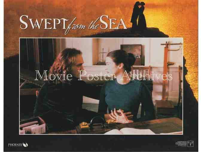 SWEPT FROM THE SEA, 1997, mini lobby cards, Rachel Weisz, Ian McKellen