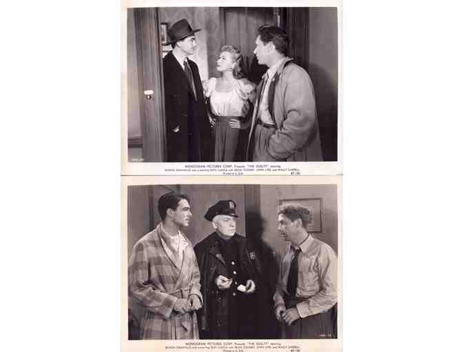 GUILTY, 1947, movie stills, COLLECTORS LOT, Bonita Granville, Don Castle