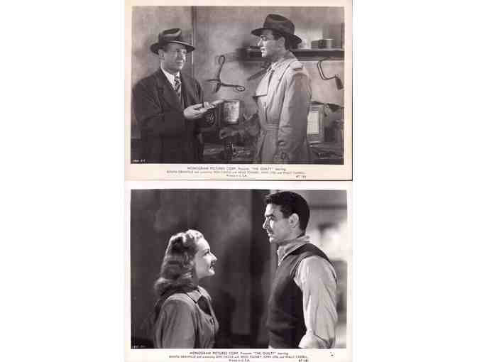 GUILTY, 1947, movie stills, COLLECTORS LOT, Bonita Granville, Don Castle