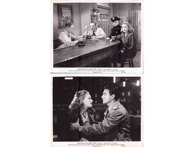 GUILTY, 1947, movie stills, COLLECTORS LOT, Bonita Granville, Don Castle