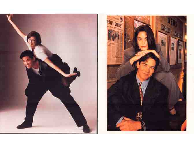 LOIS AND CLARK, color photographs, Dean Cain, Teri Hatcher