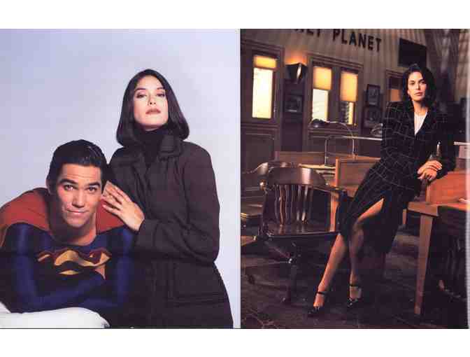 LOIS AND CLARK, color photographs, Dean Cain, Teri Hatcher