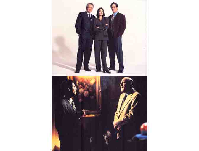 LOIS AND CLARK, color photographs, Dean Cain, Teri Hatcher