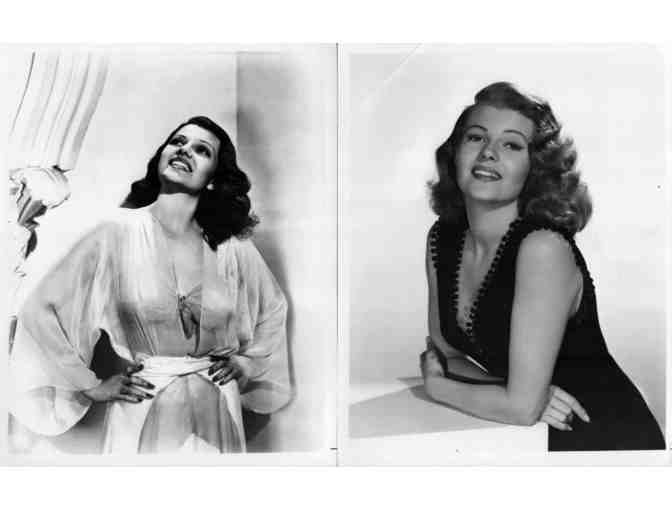 RITA HAYWORTH, group of classic celebrity portraits, stills or photos