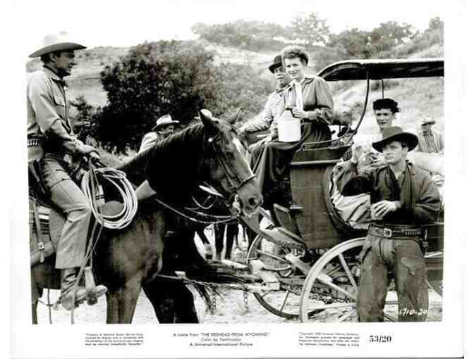 REDHEAD FROM WYOMING, 1953, movie stills, Maureen Ohara, Alex Nicol