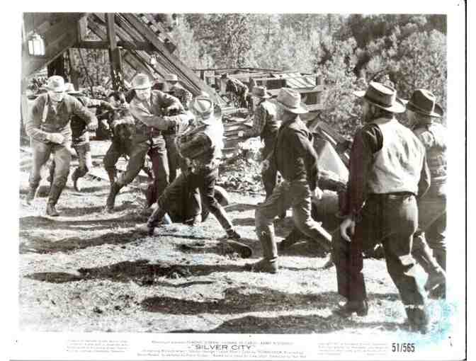 SILVER CITY, 1951, movie stills, Edmond Obrien, Yvonne De Carlo