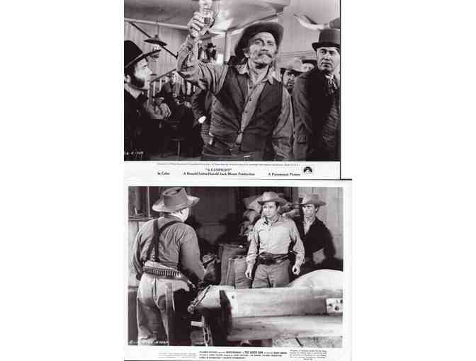 WESTERN MOVIE STILL LOT, Gunfight, Posse, Redhead and the Cowboy, et al