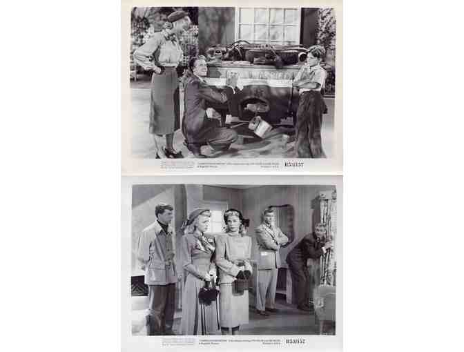 CAMPUS HONEYMOON,1948, movie still set, Lyn and Lee Wilde, Adele Mara,