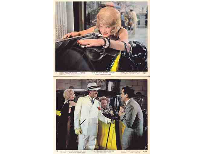 YELLOW ROLLS ROYCE, 1965, mini lobby cards, Ingrid Bergman, Rex Harrison