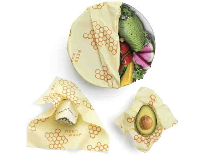 Bees Wrap Assorted 3 Pack- Honeycomb Print