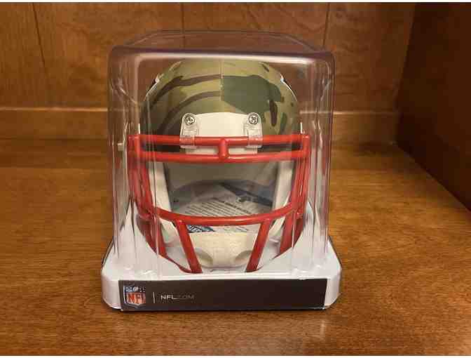 Damien Harris Camo Mini Helmet - Photo 1