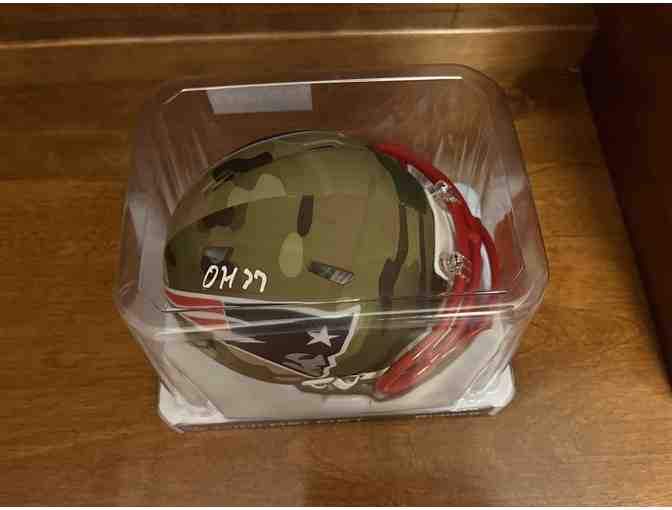 Damien Harris Camo Mini Helmet - Photo 3