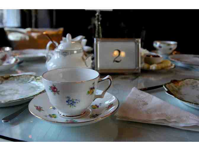 Tea for Four at Blithewold Mansion, Gardens and Arboretum