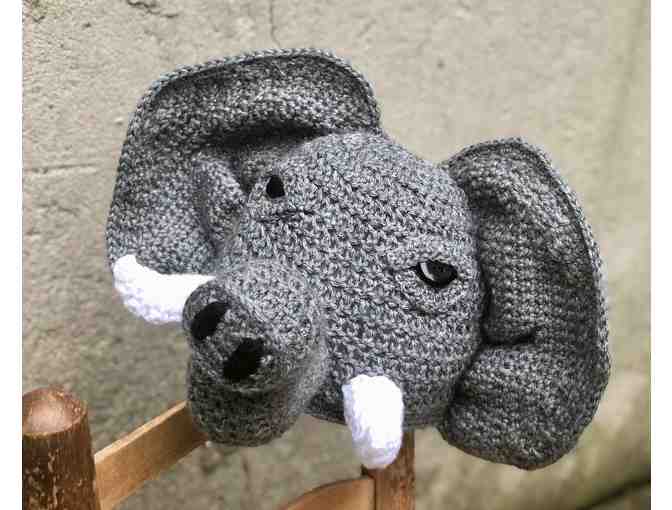 Hand Crafted Crochet Elephant Beanie