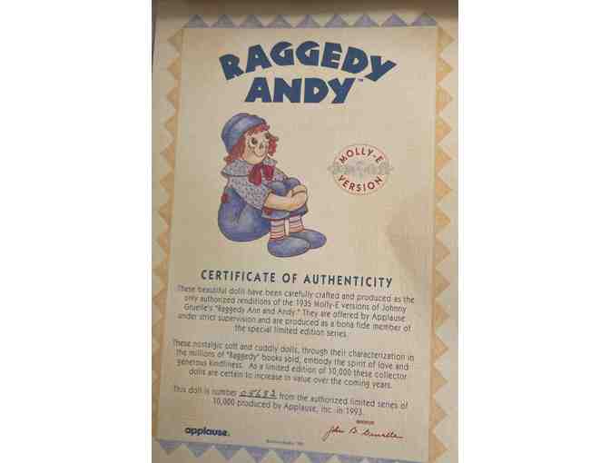 Raggedy Ann and Andy Vintage Dolls