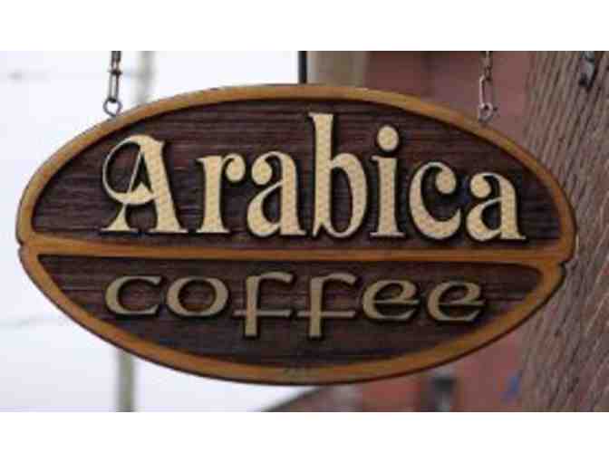 2 12 ounce bags of whole bean coffee from Arabica