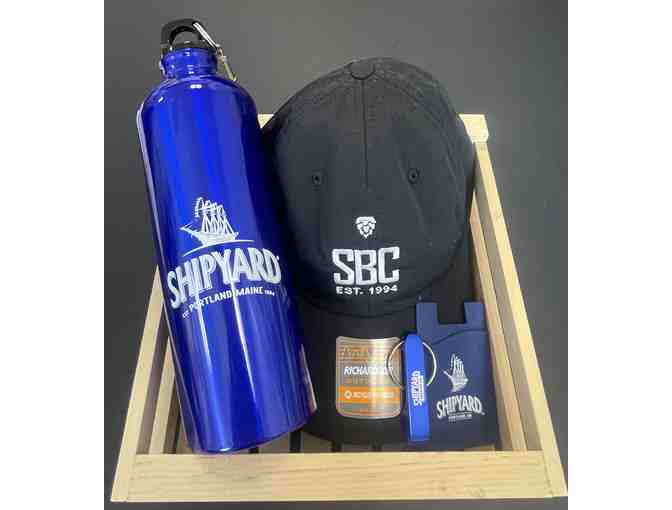 Shipyard Gift Basket 2 (with size XL shirt), includes $30 to spend at Shipyard/Sea Dog Bre