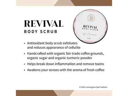 Revival Body Scrub by Lemongrass Spa