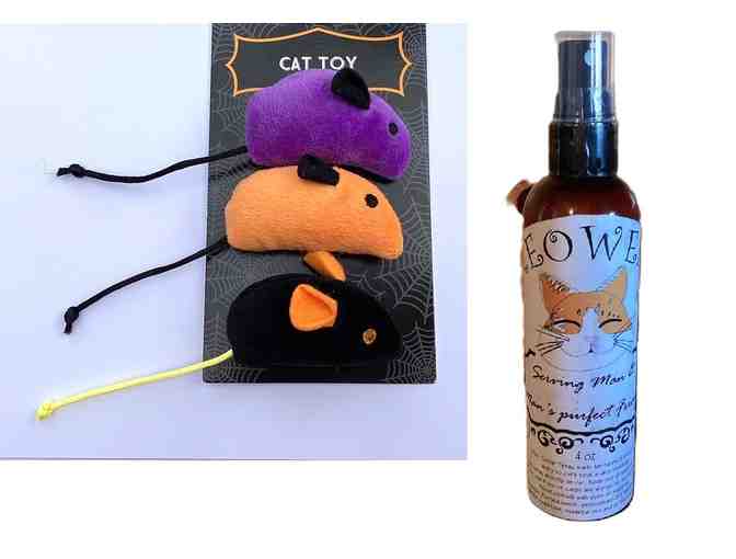 Halloween Mice, Catnip Spray and Treats