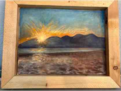 Framed Painting by Willy Duerr