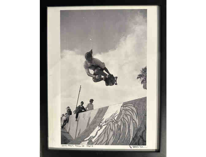 Framed photo by Josh "Bagel" Klassman, Scott Oster, Venice, CA 1980's - Photo 1