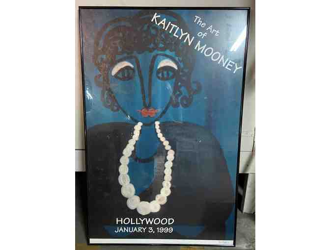 Framed Poster, "The Art of Kaitlyn Mooney" Hollywood January 3, 1999 - Photo 1