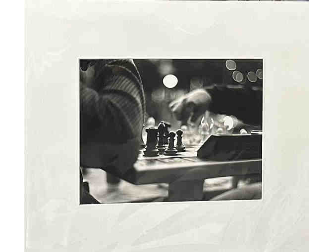 Matted Photo signed by Johnny Brown, "Next Move!" - Photo 1