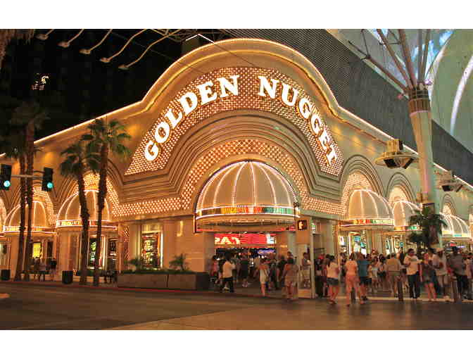 1-Night Stay at the Golden Nugget, Rush Tower Junior Suite, Dinner for 2 at a Steakhouse