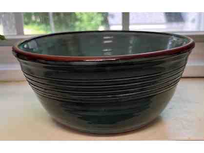A Lakeside Studio Pottery - Green Bowl