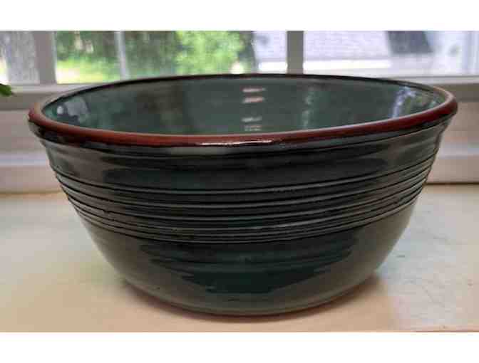 A Lakeside Studio Pottery - Green Bowl - Photo 1