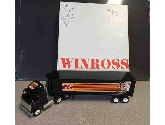 Winross Burger King Diecast Truck