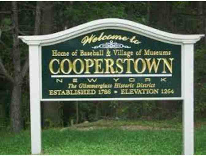 2015 WXXI AUCTION TOWN TRAVEL PACKAGE: COOPERSTOWN